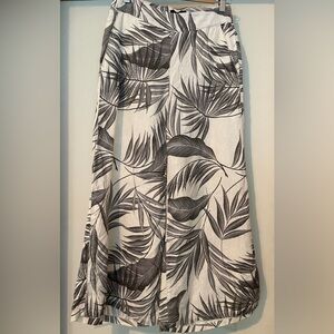 TAHARI 100% LINEN PANTS